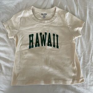 Brandy Melville Graphic Crop Tee